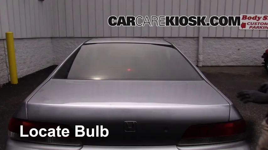 2000 Honda Prelude 2.2L 4 Cyl. Lights Center Brake Light (replace bulb)